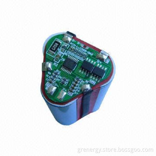 11.1V 1300mAh Li-ion Battery Pack 3S1P, High Discharge Rate, CE, UL, RoHS Listed